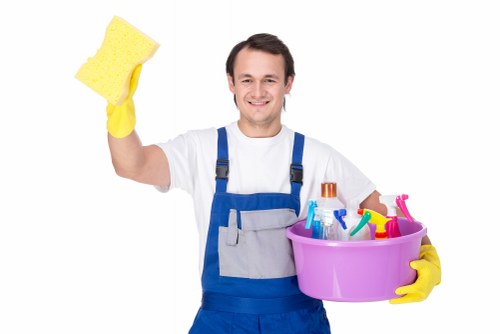 Complaint handling and service improvement notes for cleaning work