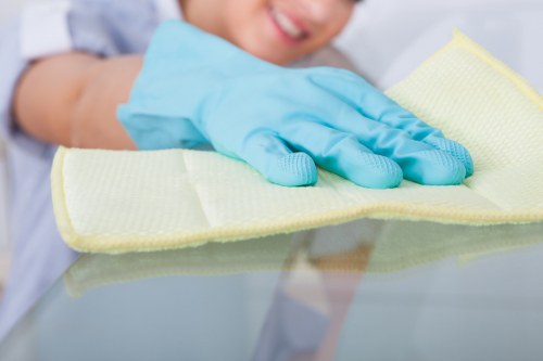 Cleaner Notting Hill focusing on detailed home cleaning tasks