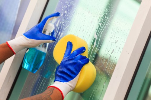 Clearing a flat in Notting Hill with careful handling of items