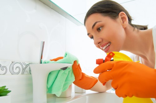 Professional curtain cleaning service in a Notting Hill home with elegant interior fabrics
