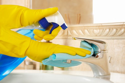 Cleaner handling products and equipment with care