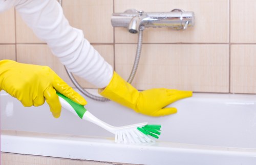 Careful window cleaning for a townhouse in Nottinghill