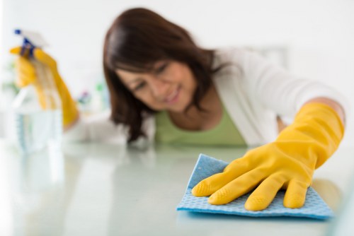 Well-kept communal area cleaned by a Nottinghill commercial cleaning service