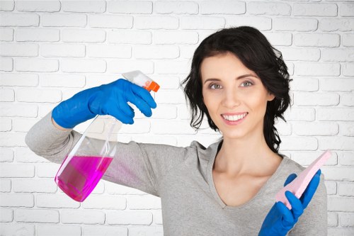 Move in cleaning for a townhouse near Notting Hill